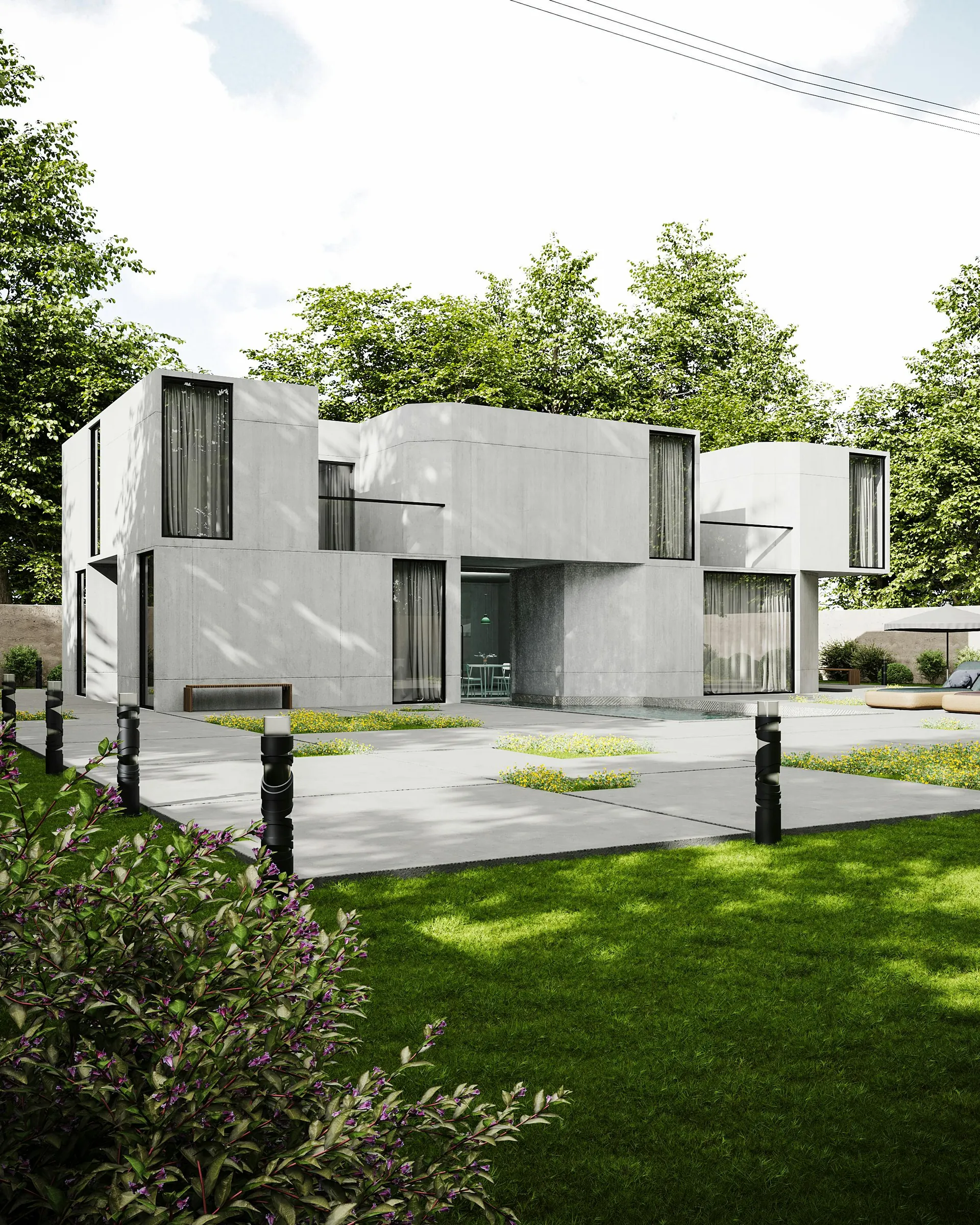 Biệt Thự Bê Tông Quận 9 — Thiết Kế Kiến Trúc